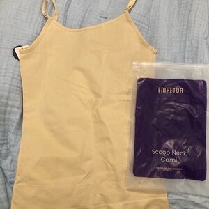 New with tags! empetua by Shapermint beige cami